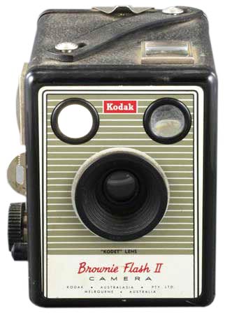 Kodak Brownie Flash II Camera, Australian Model Camera